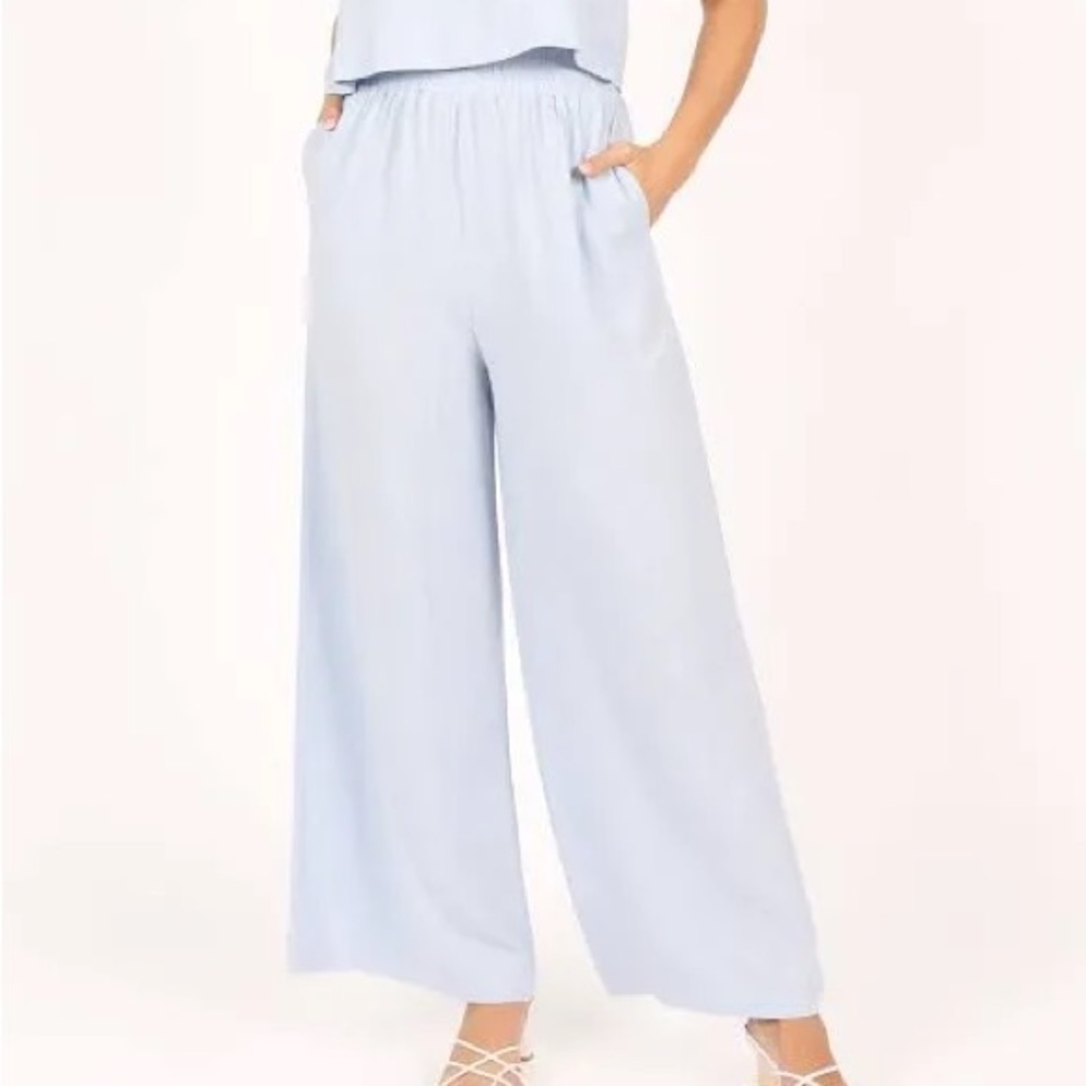 Petal & Pup Marnie Linen Wide Leg Pants